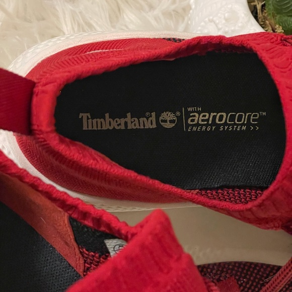 Timberland A1Z73 FLYROAM MEDIUM RED Men's Trainers, Sz 8 EUR 41.5 - Picture 15 of 16